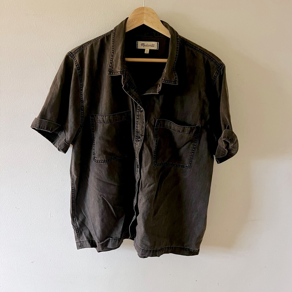 Madewell oversized button up shirt